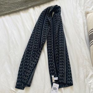 Michael Kors black and grey scarf
